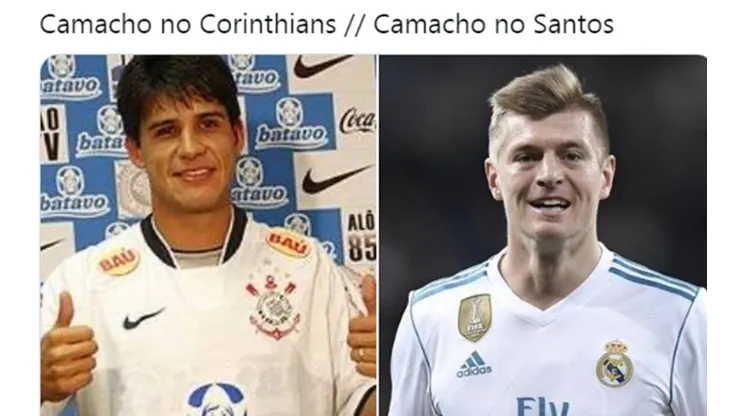 Torcedores do Corinthians repercutem bom início de Camacho pelo Santos