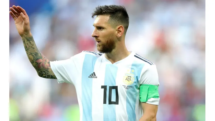 Messi é o maior goleador da história da seleção argentina (Foto: Getty Images)