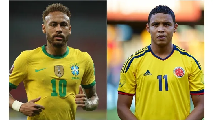 Brasil e Colômbia se enfrentam na noite desta quarta-feira (Foto: Getty Images)