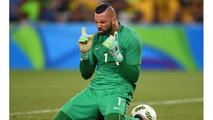 Weverton deverá ser o goleiro da seleção brasileira diante da Colômbia (Foto: Getty Images)