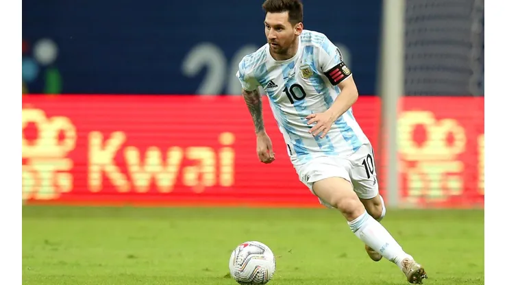 Messi bate mais um recorde na seleção da Argentina. (Foto: Getty Images)