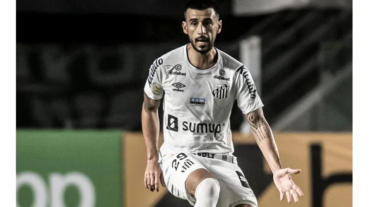 Camacho foi um dos destaques diante do São Paulo - Foto: Ivan Storti/Flickr Oficial do Santos/Divulgação.