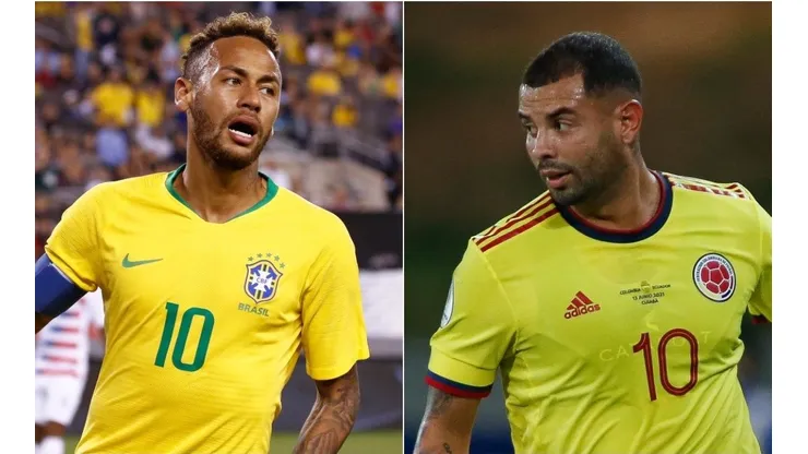 Brasil e Colômbia se enfrentam nesta quarta-feira (Foto: Getty Images)