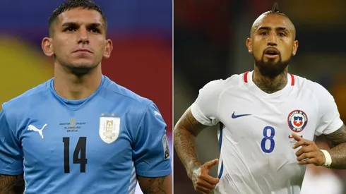 Uruguai e Chile se enfrentam nesta segunda-feira (Foto: Getty Images)