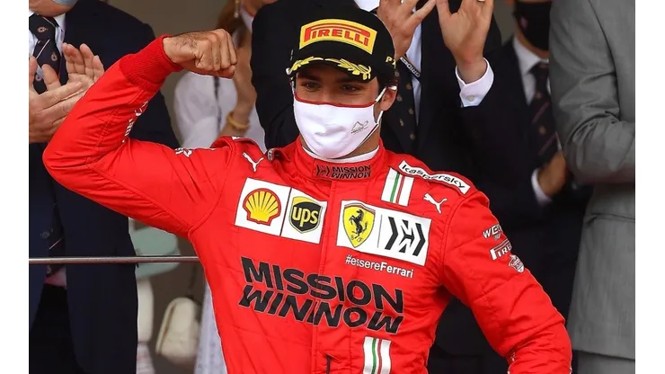 Carlos Sainz teve problemas no GP da França