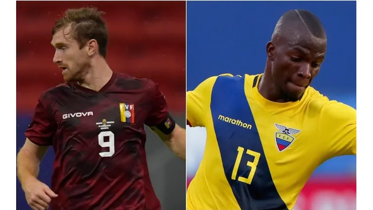 Venezuela e Equador se enfrentam neste domingo (Foto: Getty Images)