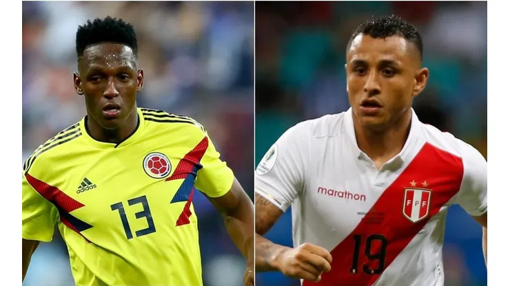 Colômbia e Peru se enfrentam neste domingo (Foto: Getty Images)
