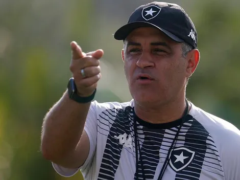 Chamusca 'se encanta' com reforço do Botafogo e tece elogios