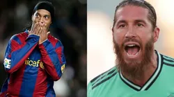 Foto R10: in Barcelona, Spain. Barcelona (Photo by Jasper Juinen/Getty Images) - Foto Sérgio Ramos: in Leganes, Spain. (Photo by Gonzalo Arroyo Moreno/Getty Images)