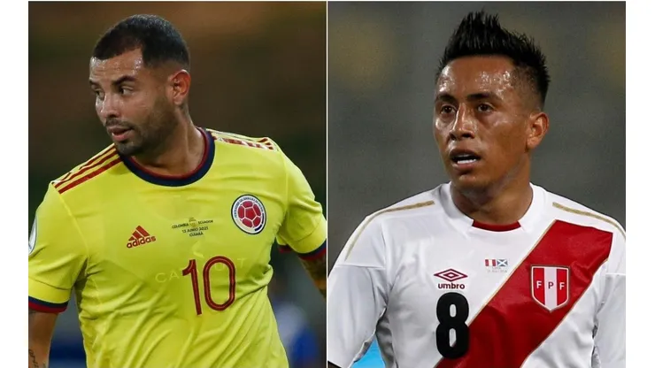Colômbia e Peru se enfrentam neste domingo (Foto: Getty Images)