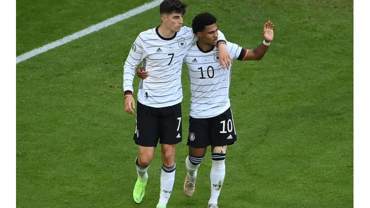 Vídeo | Havertz marcar o terceiro da Alemanha no início da etapa final