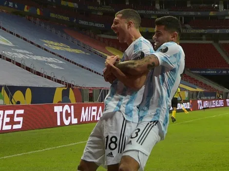 Intervalo de jogo: Argentina 1x0 Uruguai; veja o resumo e as estatísticas da primeira etapa