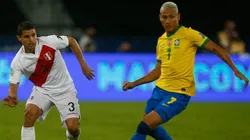 Richarlison marca o quarto gol do Brasil contra o Peru e fecha a goleada da Seleção no segundo jogo da Copa América. (Foto: Getty Images)