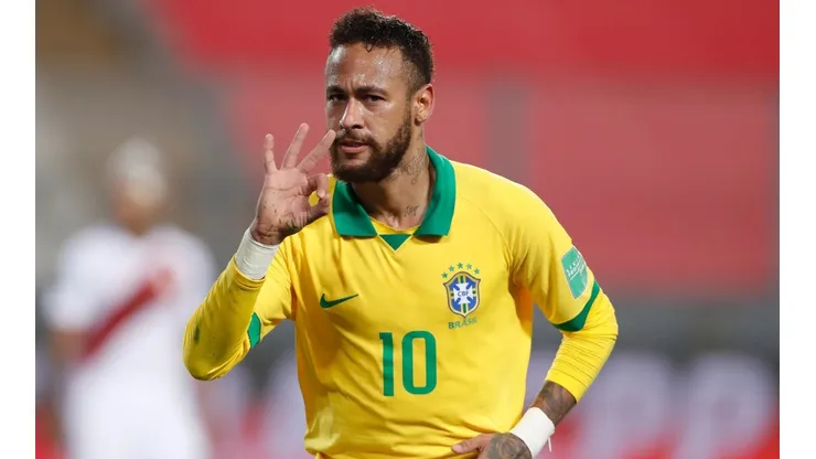 Neymar é o principal artilheiro nos confrontos Brasil x Peru na era Tite: são quatro gols marcados (Foto: Getty Images)