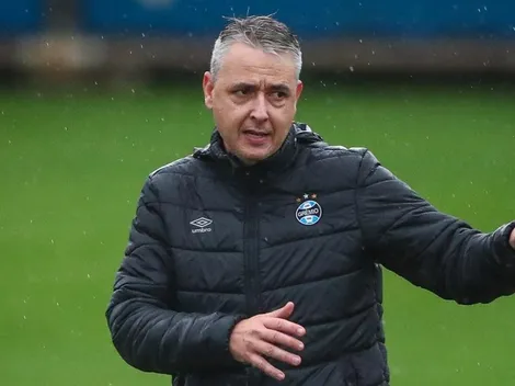 Tiago Nunes não aprova meio-campista, que é "rebaixado" ao time de Aspirantes do Grêmio