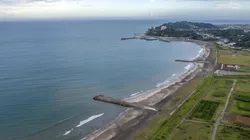 Praia de Tsurigasaki receberá as competições de surfe nos Jogos Olímpicos (Foto: Getty Images)