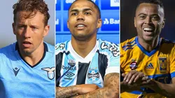 Fotos: Lucas Uebel/Grêmio/Divulgação, Getty Images/Azael Rodriguez/México e Getty Images/Paolo Bruno/Itália