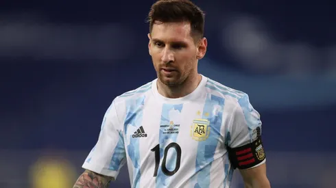 Números de Messi no empate com o Chile na estreia da Copa América. (Foto: Getty Images)