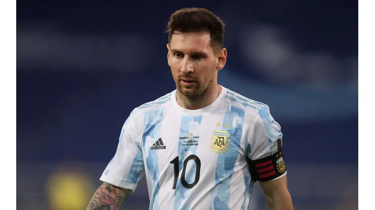 Números de Messi no empate com o Chile na estreia da Copa América. (Foto: Getty Images)