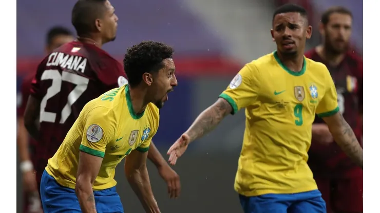 Com gol de Marquinos, Brasil abre o placar contra a Venezuela na estreia da Copa América