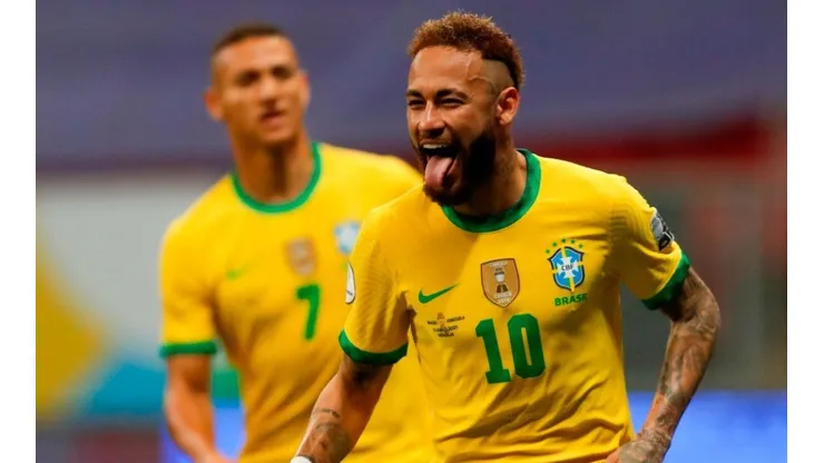 Seleção Brasileira: Neymar está perto de igualar marca de Pelé!. (Foto: Twitter Copa América)