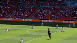 Torcedores da Inglaterra vaiam protesto antirracista em jogo da Eurocopa