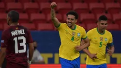 Vitória na estreia! Na primeira partida da Copa América, Brasil vence por 3 x 0 a Venezuela. (Foto Twitter Copa América)