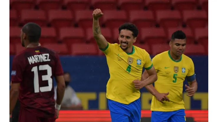 Vitória na estreia! Na primeira partida da Copa América, Brasil vence por 3 x 0 a Venezuela. (Foto Twitter Copa América)