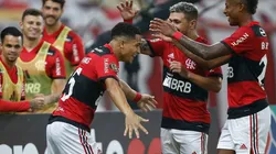 Comemoração de gol do Flamengo