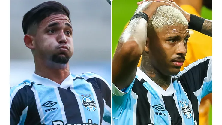 Fotos: Lucas Uebel/Grêmio/Divulgação e Pedro H. Tesch/AGIF