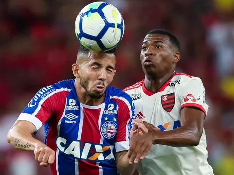 Flávio alimenta rumor de empréstimo em post do Bahia: "Tô voltando"