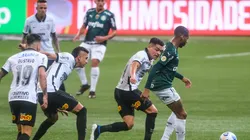 Palmeiras e Corinthians empataram em 1 a 1 (Foto: Marcello Zambrana/AGIF)