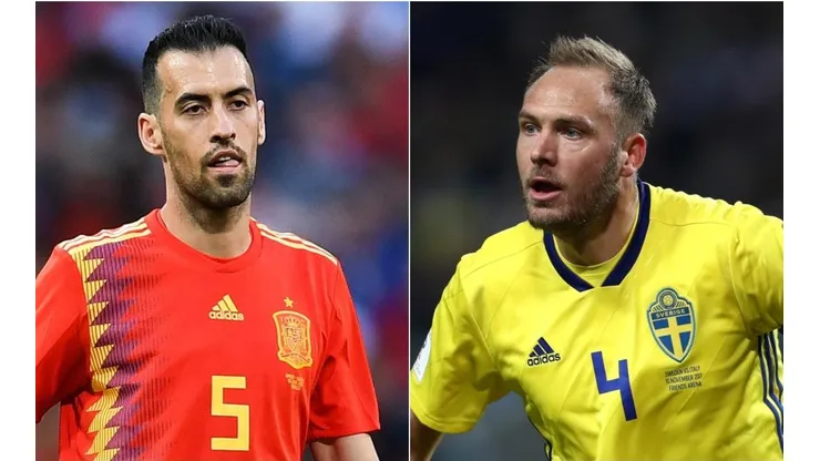 Espanha e Suécia se enfrentam nesta segunda-feira (Foto: Getty Images)