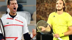 Novak Djokovic x Stefanos Tsitsipas se enfrentam neste domingo (13), pela final do Roland Garros