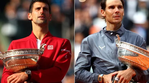 Novak Djokovic x Rafael Nadal protagonizam confronto decisivo amanhã (11), em Paris, pela semifinal do Roland Garros 2021