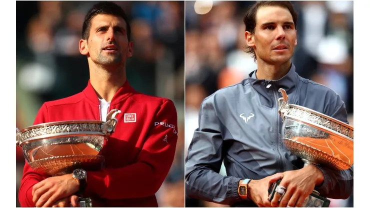 Novak Djokovic x Rafael Nadal protagonizam confronto decisivo amanhã (11), em Paris, pela semifinal do Roland Garros 2021