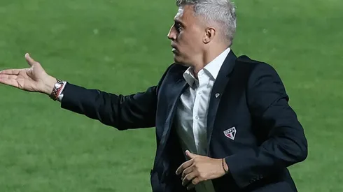 Crespo aprovou a atuação do jogador - Foto: Marcello Zambrana/AGIF.