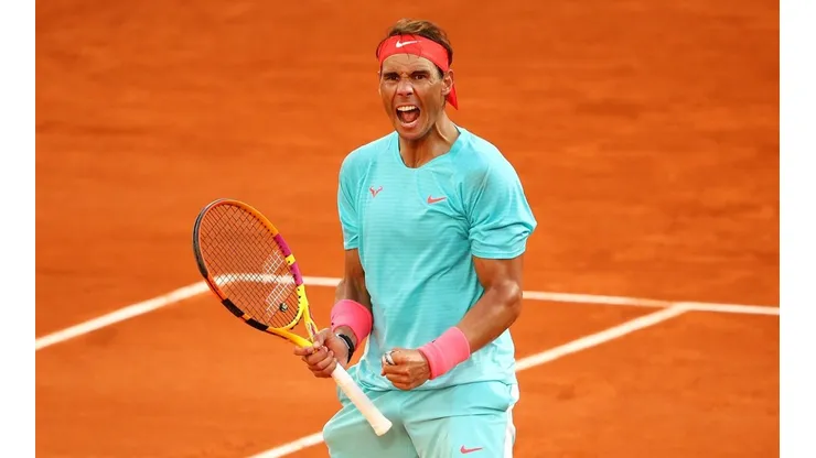 Nadal vibra no Roland Garros
