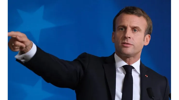 Emmanuel Macron é presidente da França