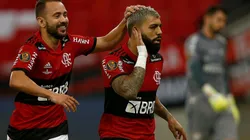 Gabigol e Everton Ribeiro são dois jogadores que servem à seleção brasileira (Foto: Getty Images)