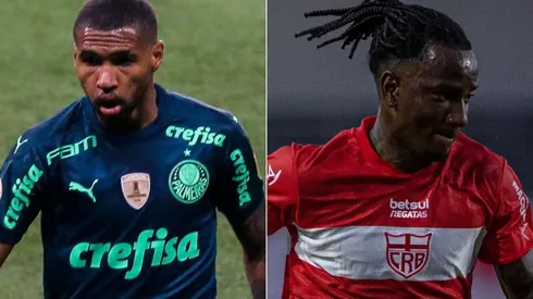Palmeiras e CRB se enfrentam nesta quinta-feira (Foto: Getty Images e Alisson Frazao/AGIF)