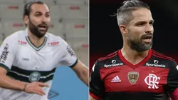 Coritiba e Flamengo se enfrentam nesta quinta-feira (Foto: Robson Mafra/AGIF e Getty Images)