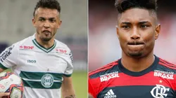 Coritiba e Flamengo se enfrentam nesta quinta-feira (Foto: Robson Mafra/AGIF e Getty Images)