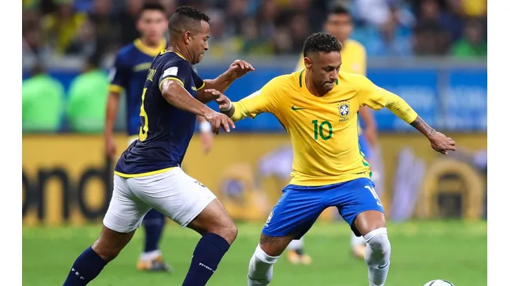 Brasil enfrentou o Equador pela última vez em agosto de 2017 (Foto: Getty Images)