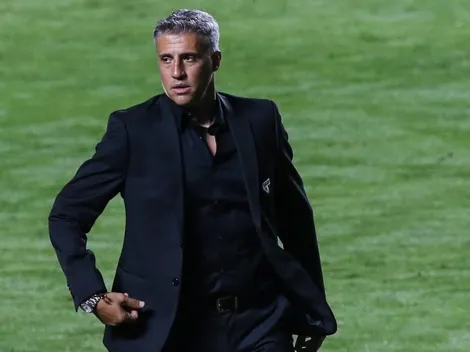 Crespo apresenta sintomas de gripe e não comandará o São Paulo contra o Atlético-GO, pelo Brasileirão