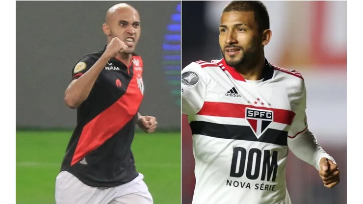 Atlético-GO x São Paulo: Como assistir AO VIVO esse duelo do Brasileirão. (Foto: Marcello Zambrana/AGIF)