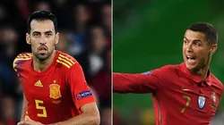 Busquets e Cristiano Ronaldo são símbolos de duas seleções