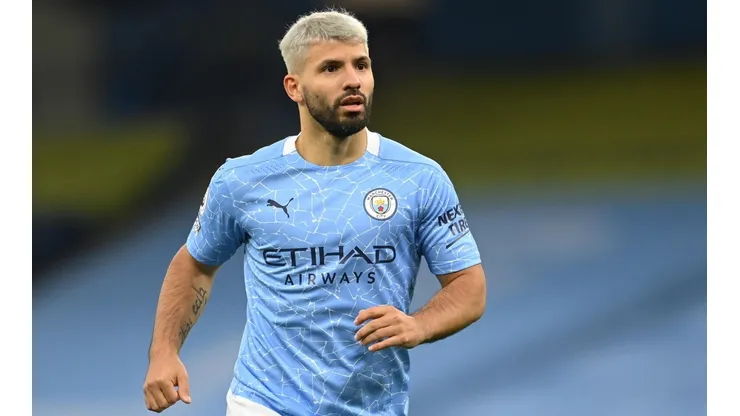 Agüero deixou o Manchester City nos últimos dias (Foto: Getty Images)