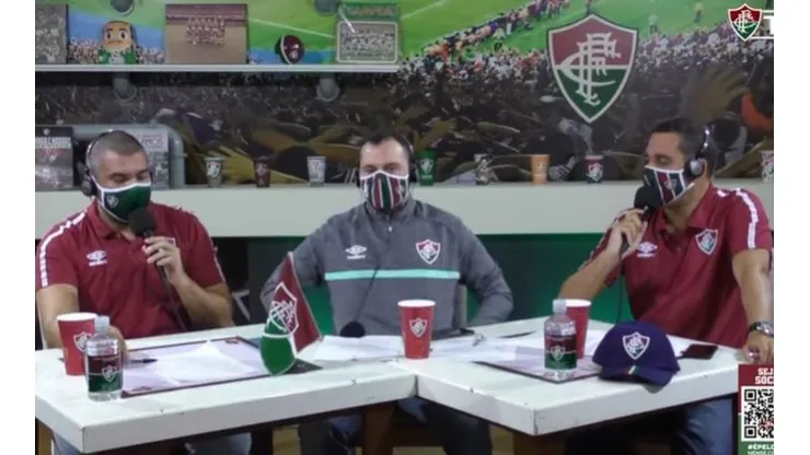 Presidente do Fluminense fala sobre volta de Thiago Silva. (Foto: Reprodução Vídeo)