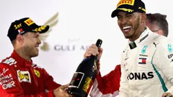 Sebastian Vettel e Lewis Hamilton